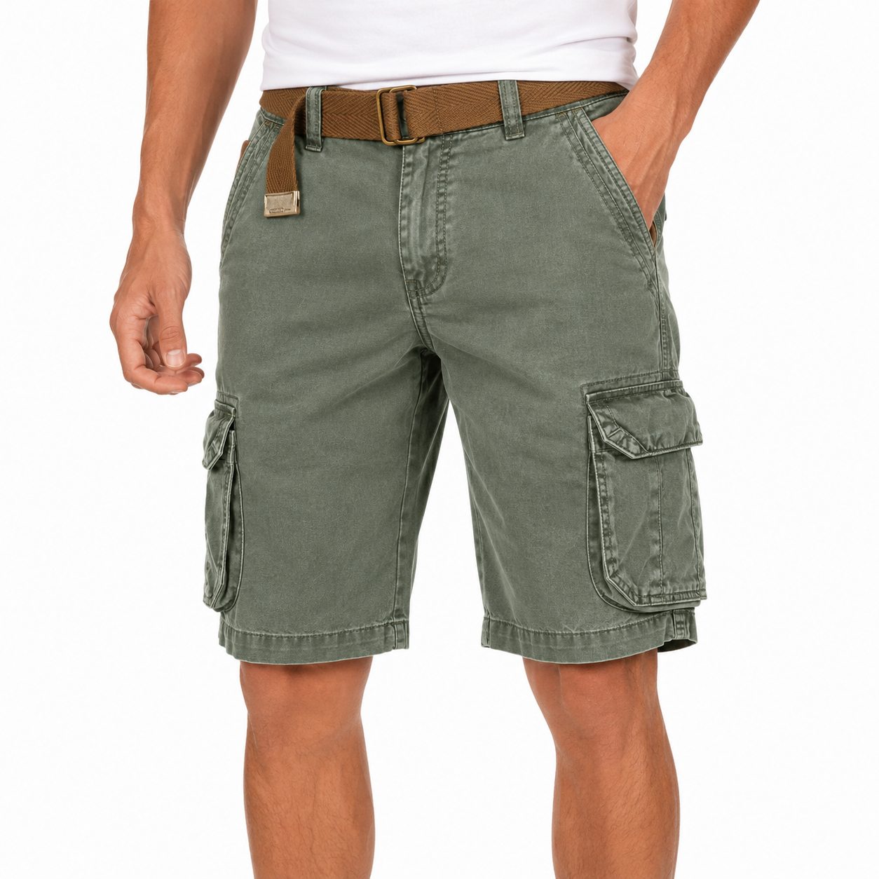 Men's Cargo Shorts | Capri Style