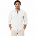 Men's Casual Button-Up Shirt | Long Sleeve