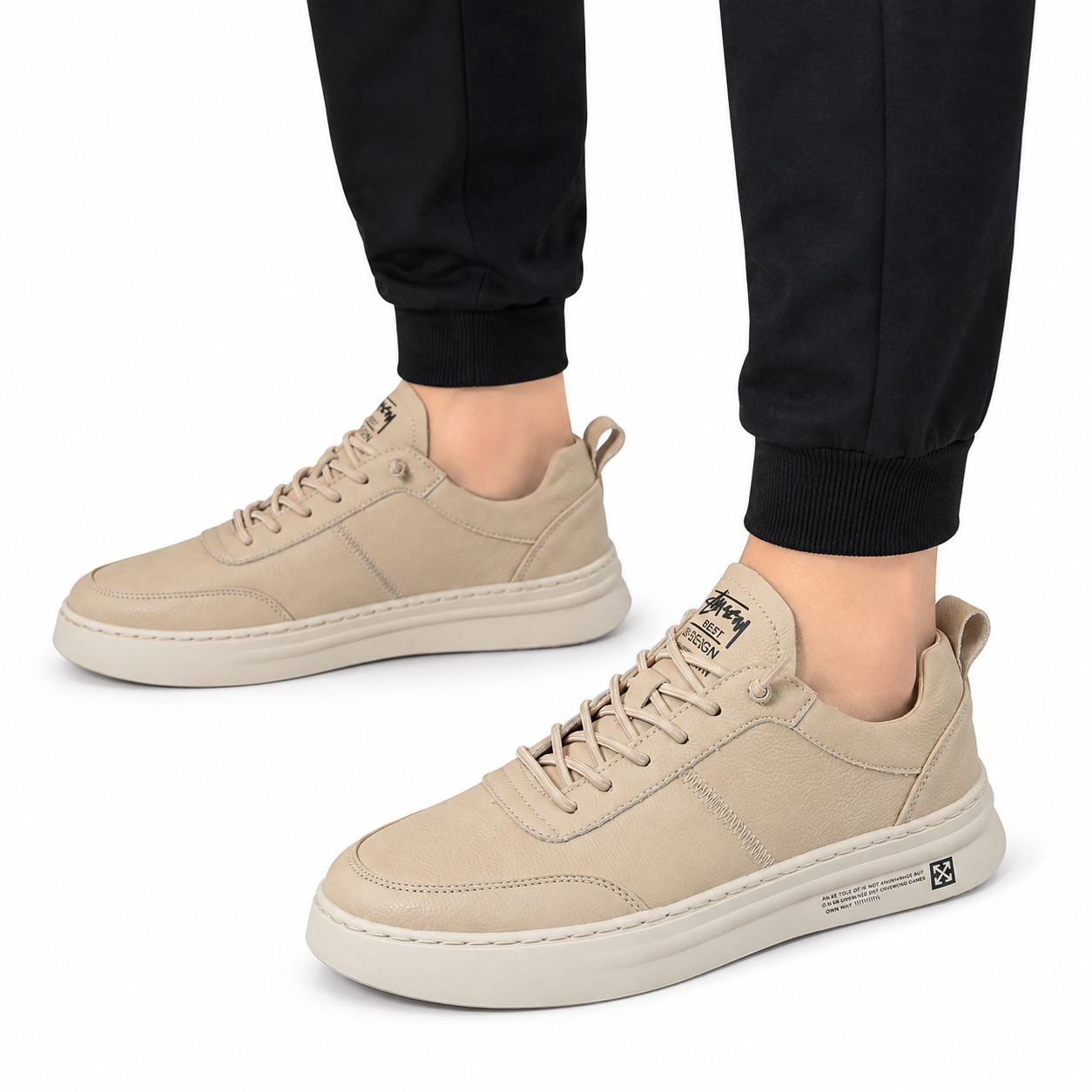 Men's Casual Lace-Up Sneakers