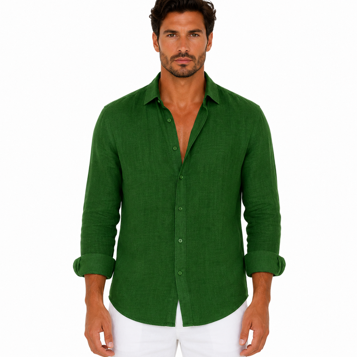 Men's Casual Long Sleeve Summer Shirt