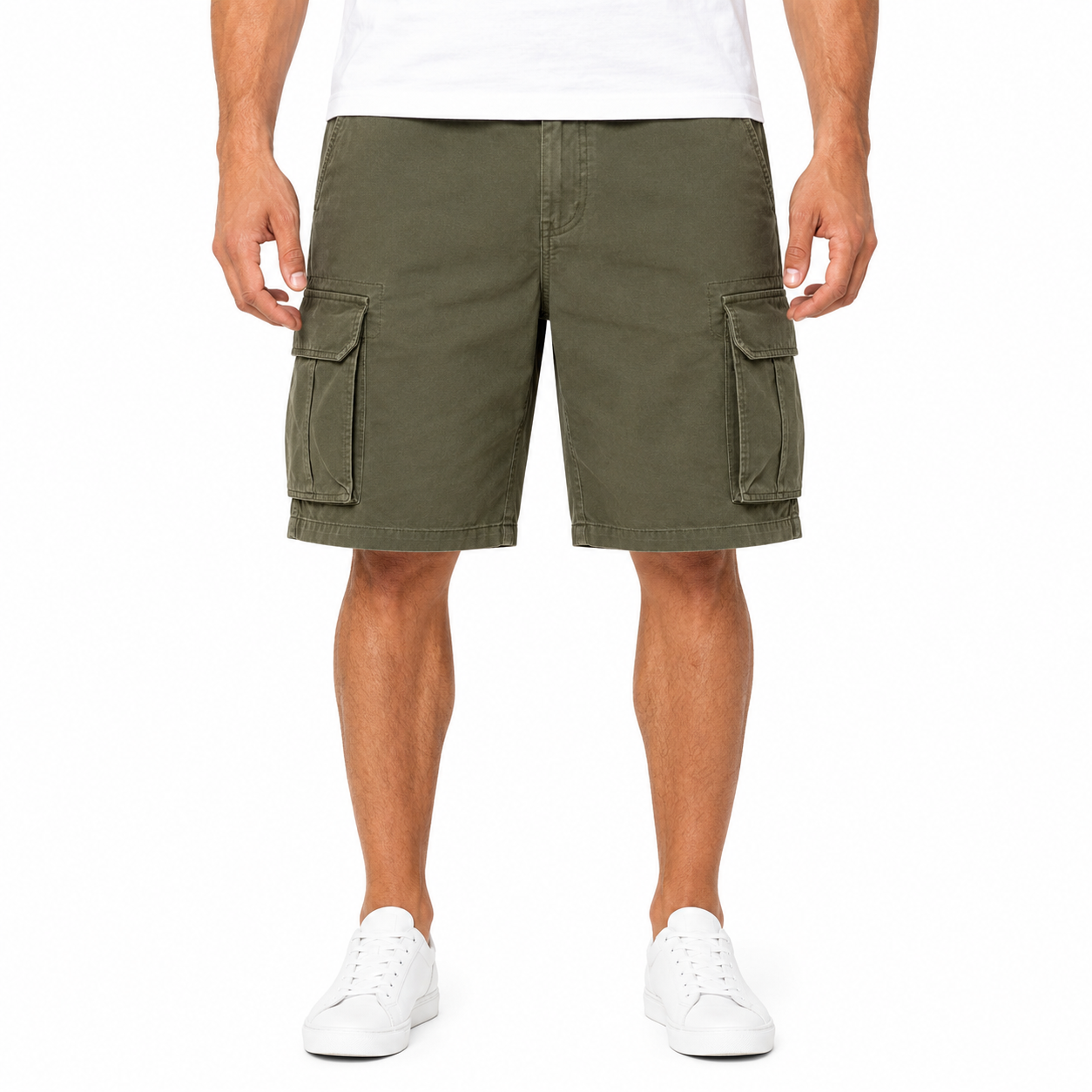 Men's Casual Multi-Pocket Cargo Shorts
