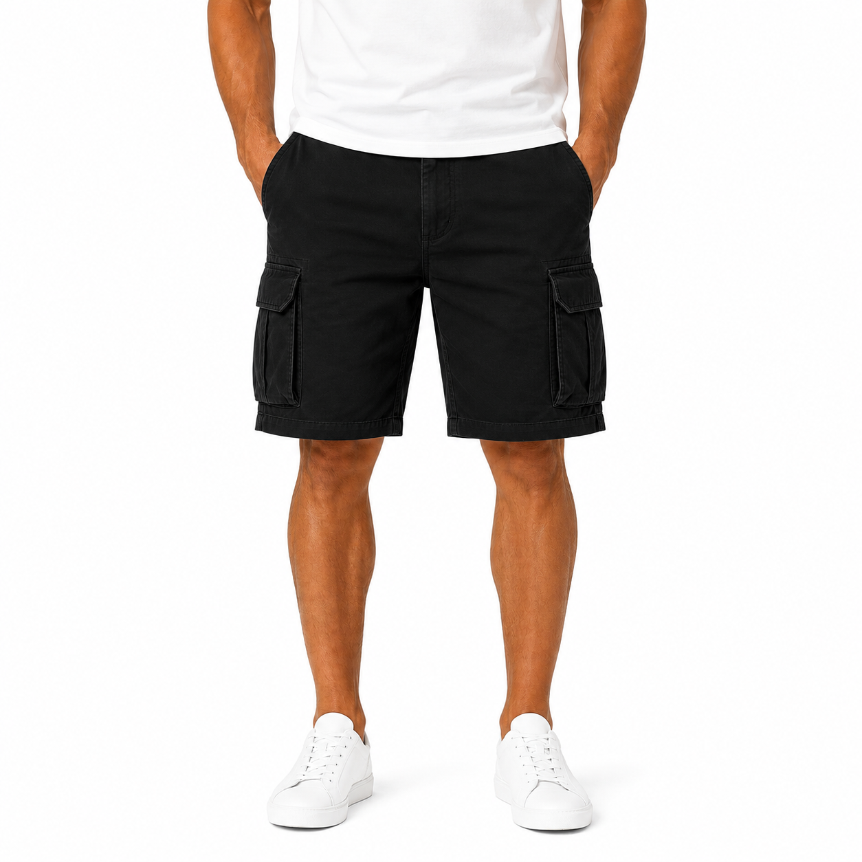 Men's Casual Multi-Pocket Cargo Shorts