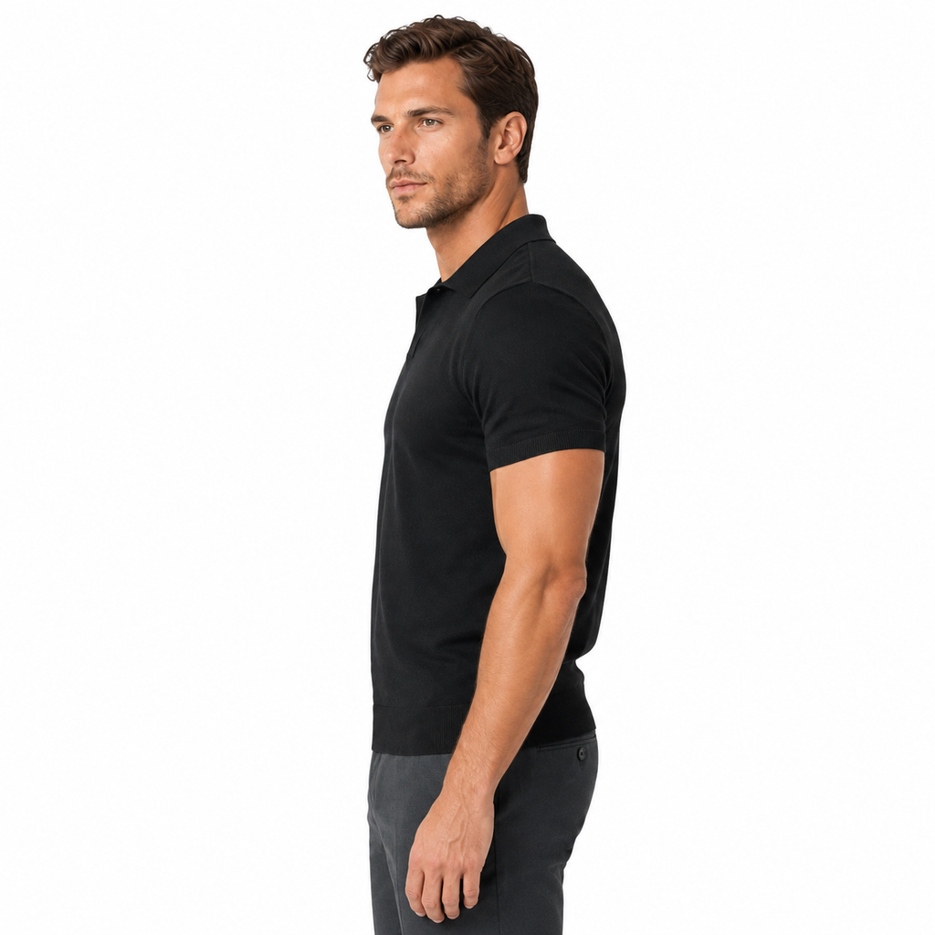 Men's Casual Short Sleeve Polo Shirt