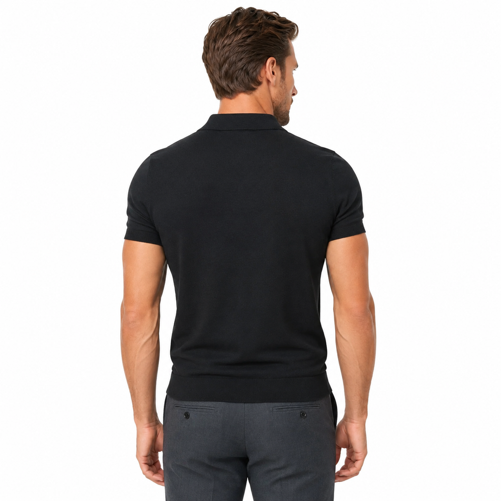 Men's Casual Short Sleeve Polo Shirt
