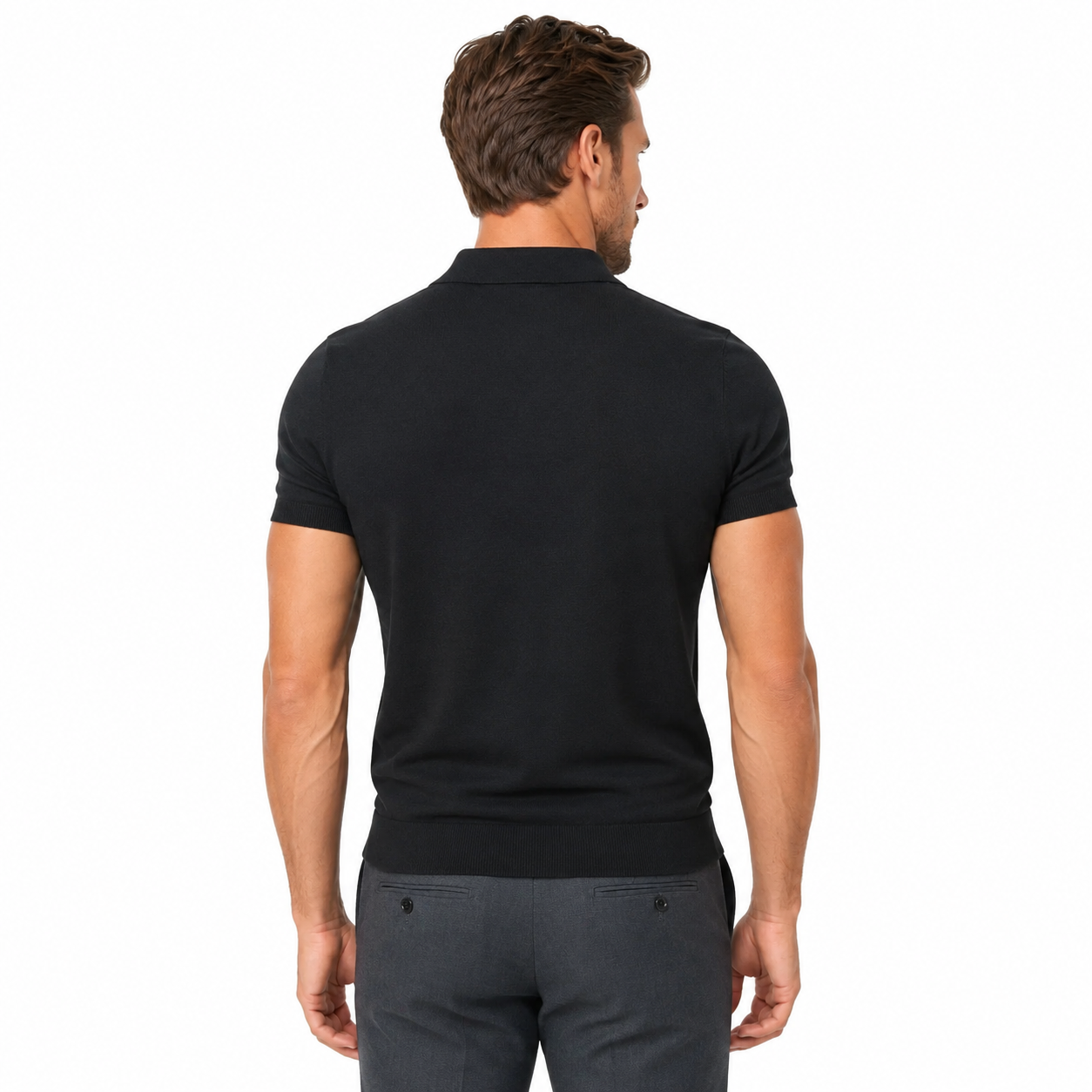 Men's Casual Short Sleeve Polo Shirt