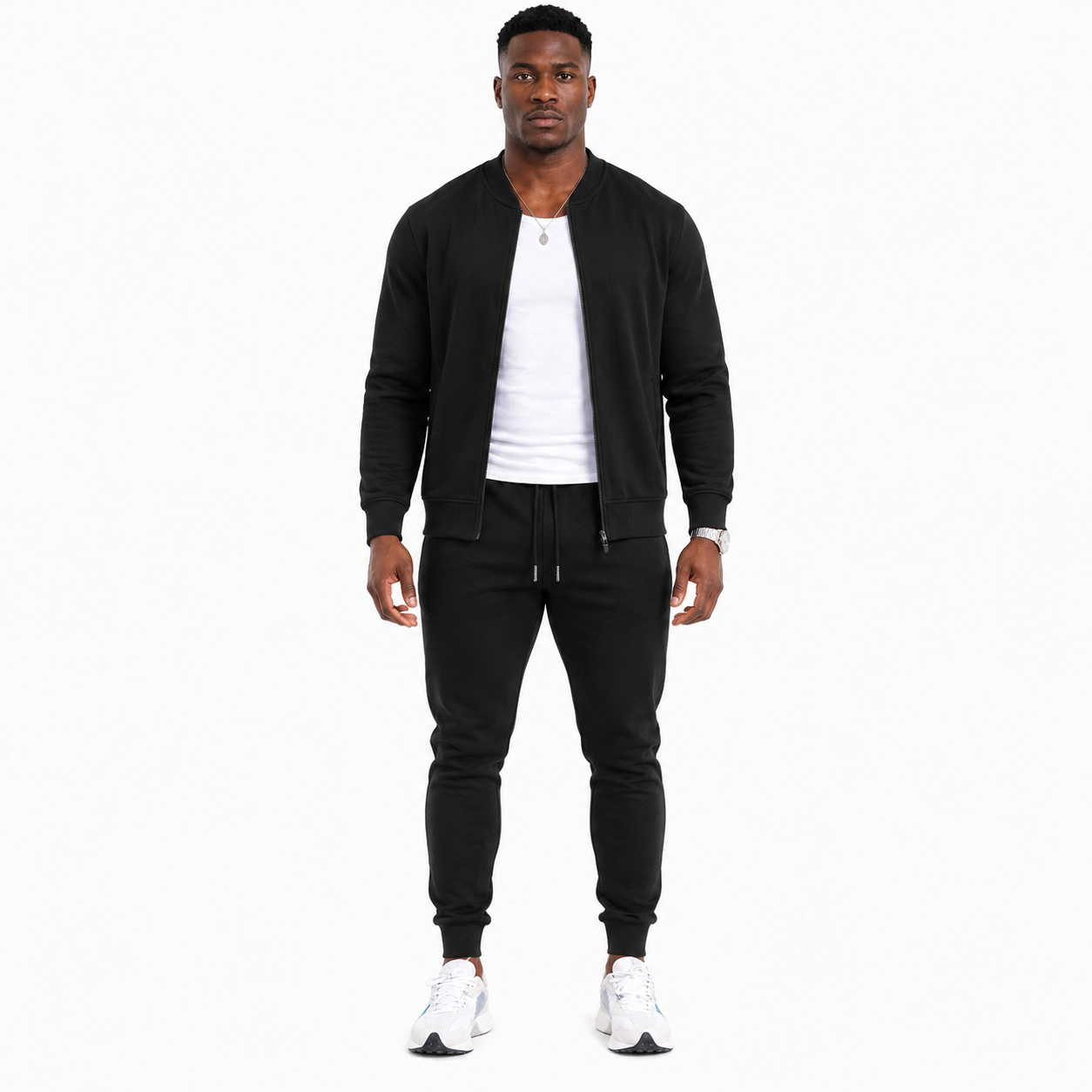Men's Casual Two-Piece Tracksuit Set
