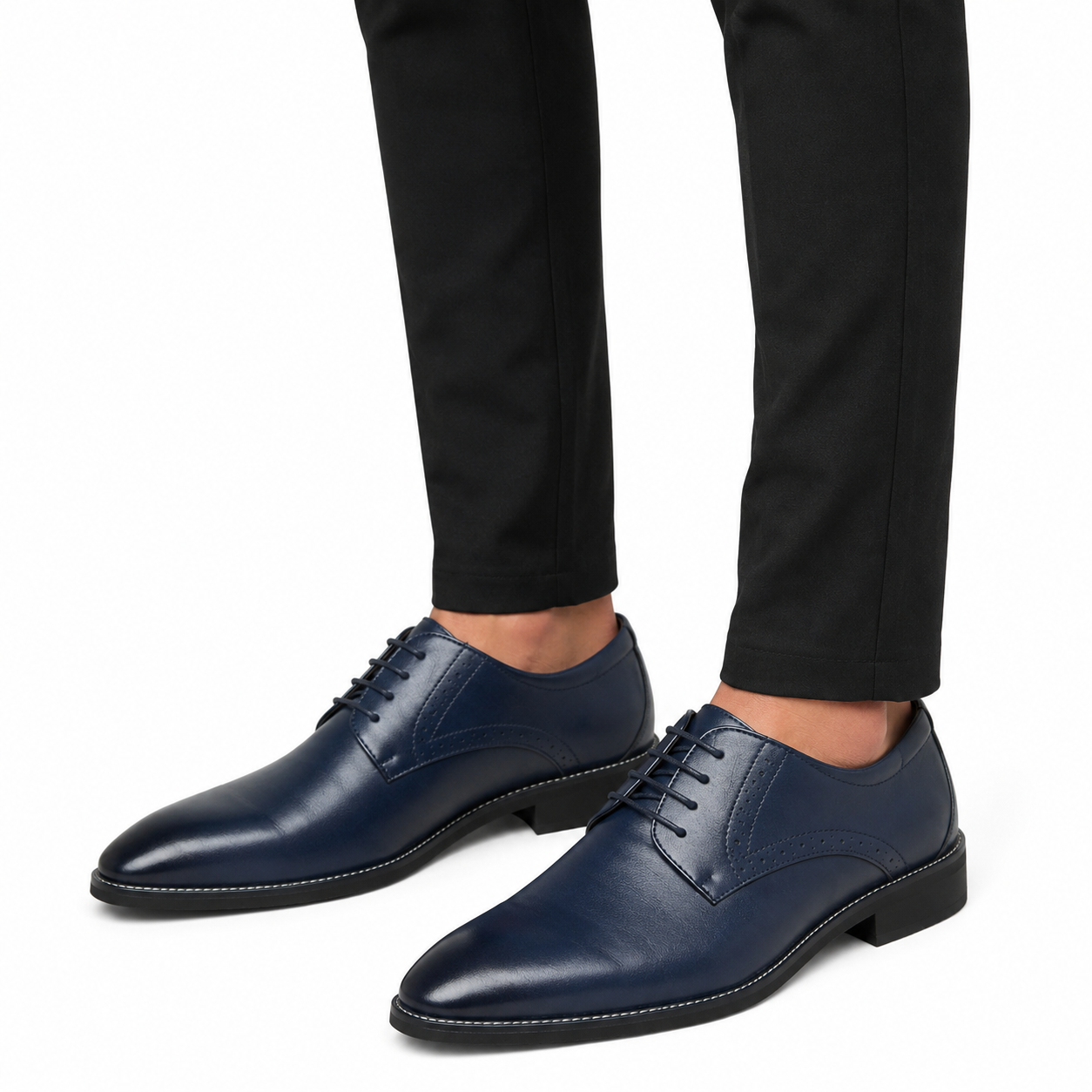 Men's Classic Lace-Up Leather Oxford Shoes