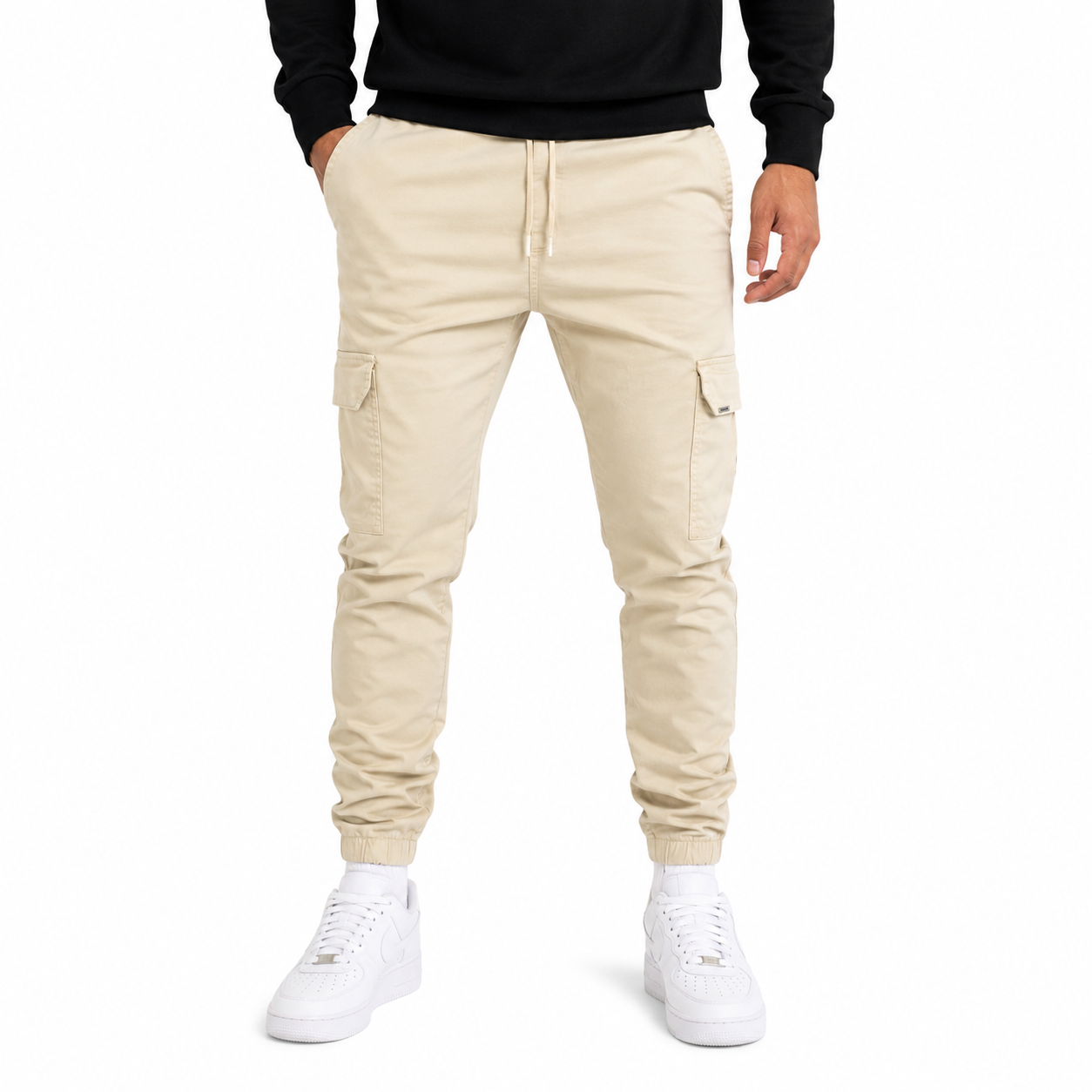 Men's Drawstring Cargo Pants