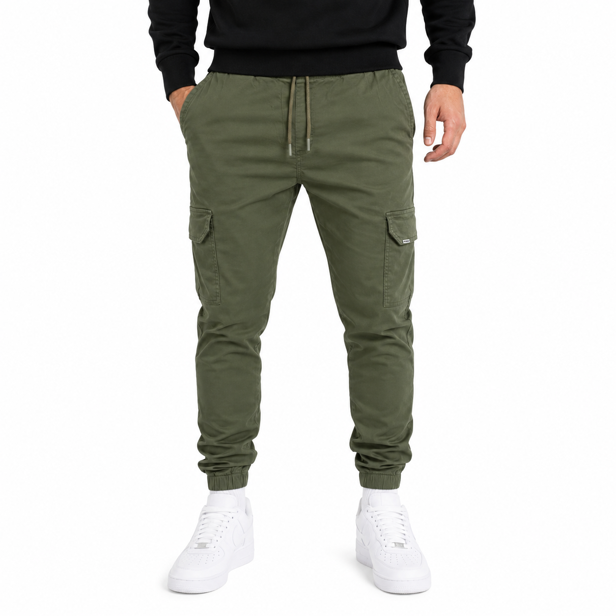 Men's Drawstring Cargo Pants