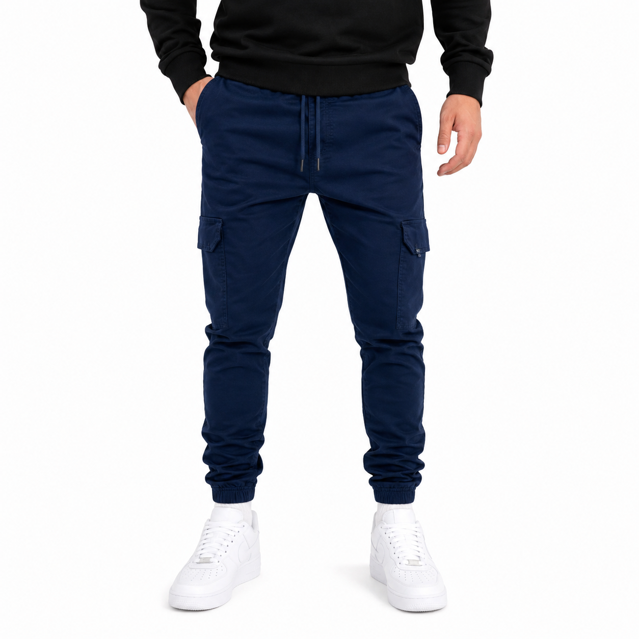 Men's Drawstring Cargo Pants