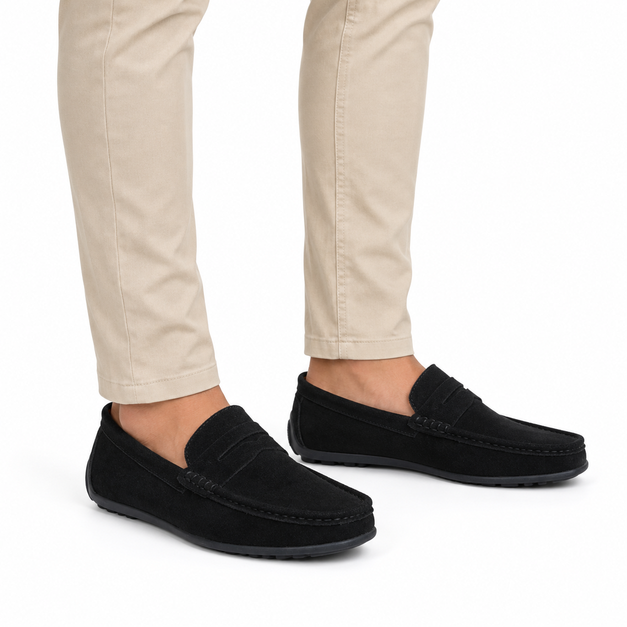 Men's Flat Slip-On Loafers