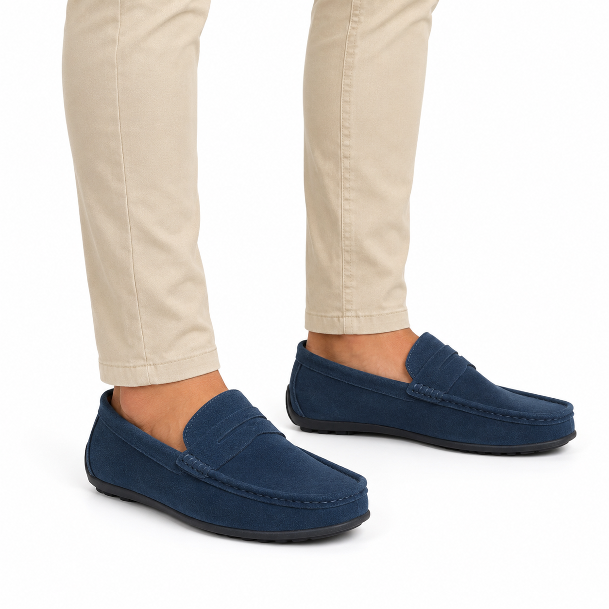 Men's Flat Slip-On Loafers