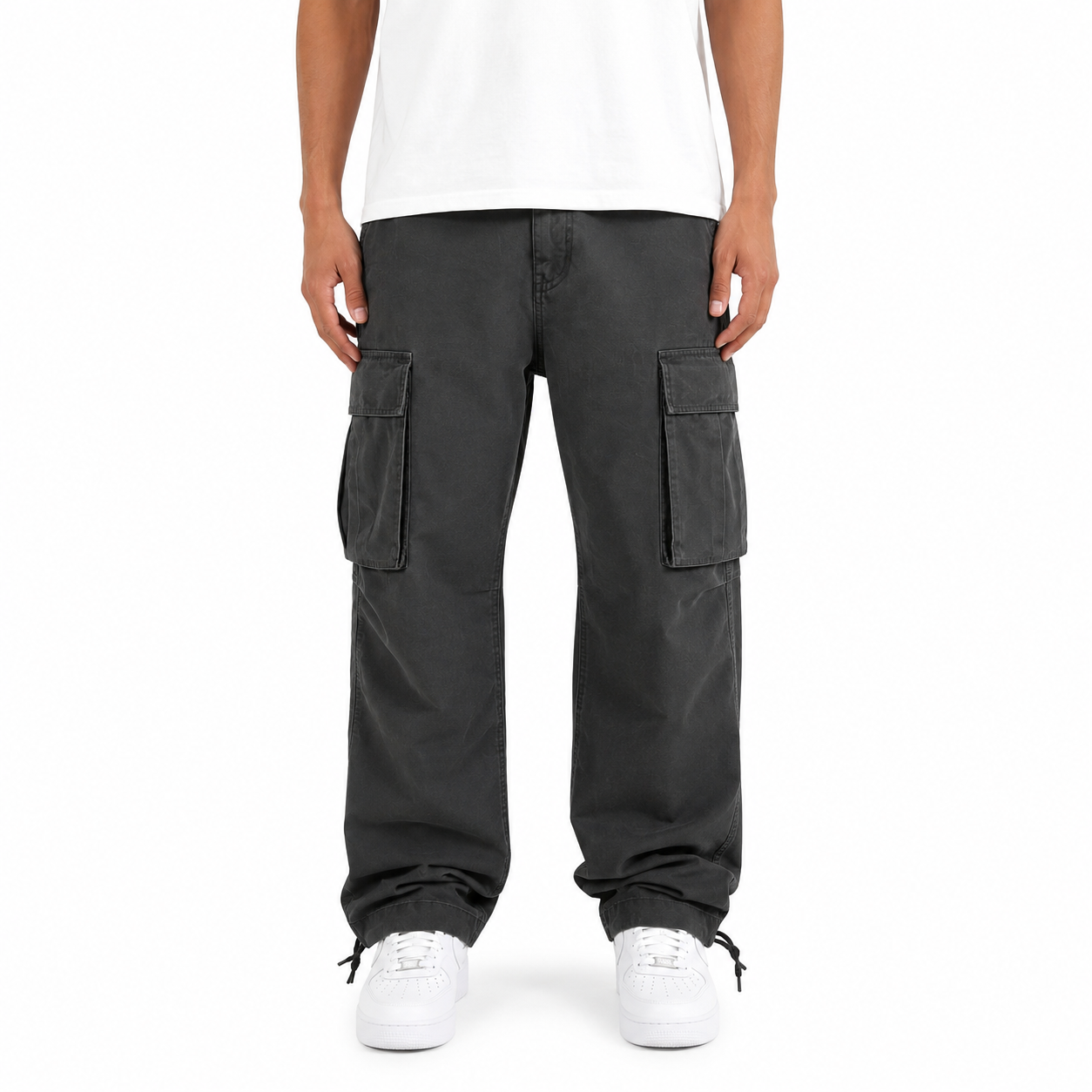 Men's Long Baggy Cargo Pants