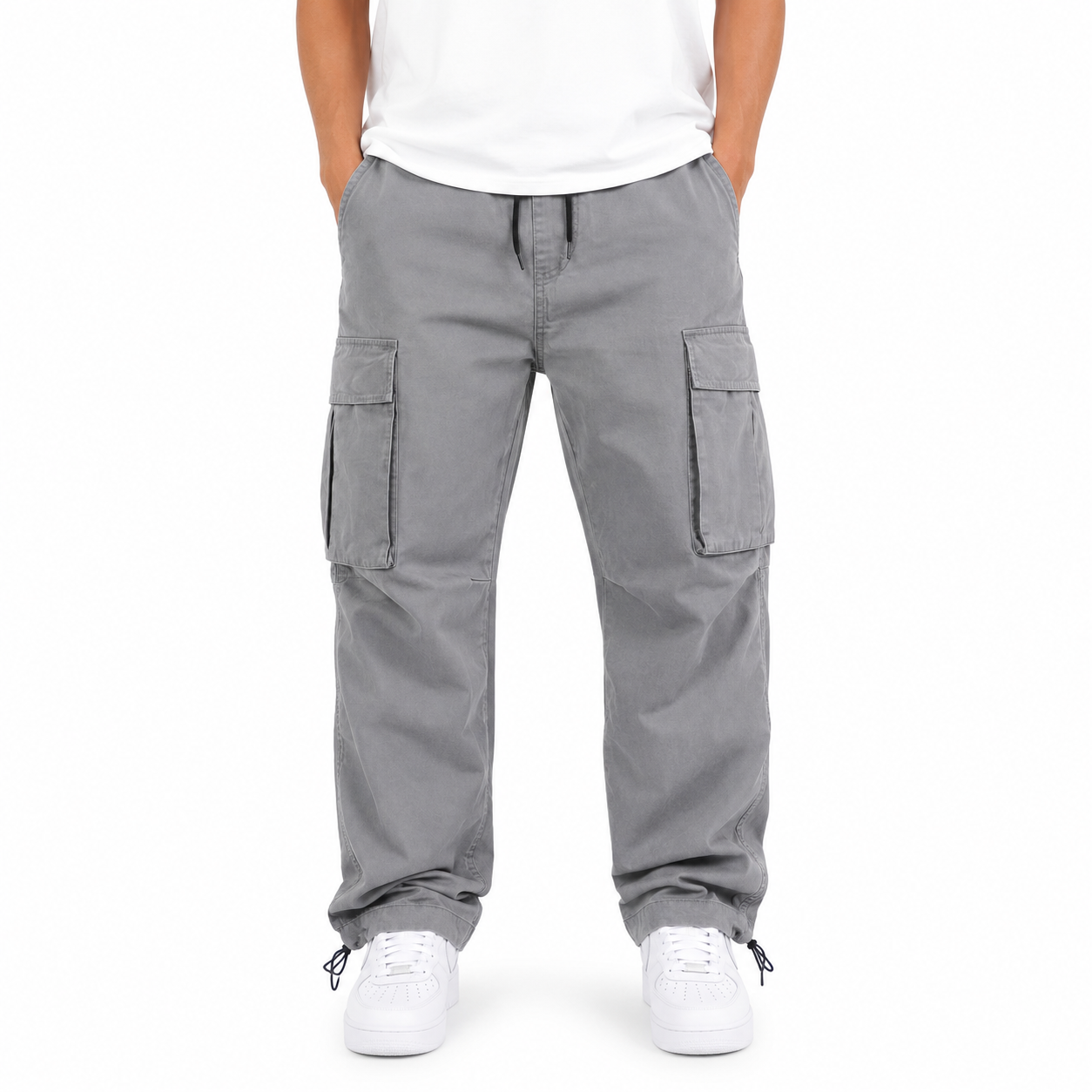 Men's Long Baggy Cargo Pants