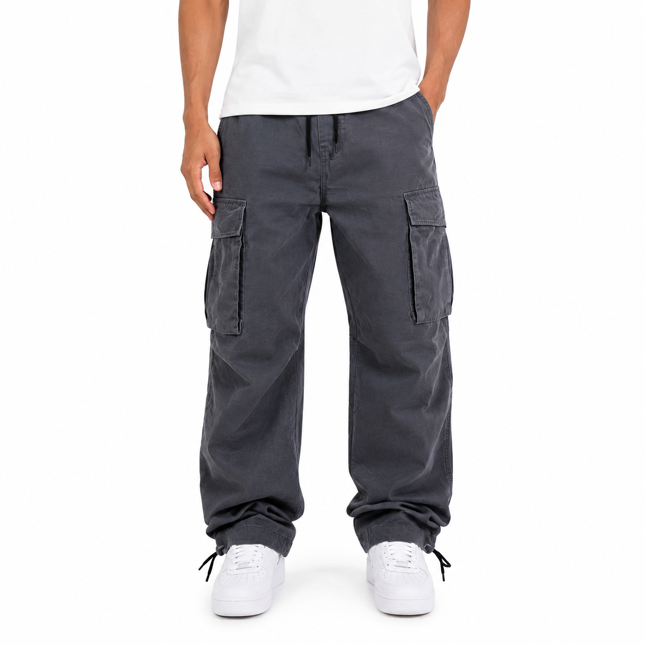 Men's Long Baggy Cargo Pants
