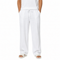 Men's Long Casual Linen Pants