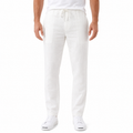 Men's Long Casual Straight-Leg Linen Pants