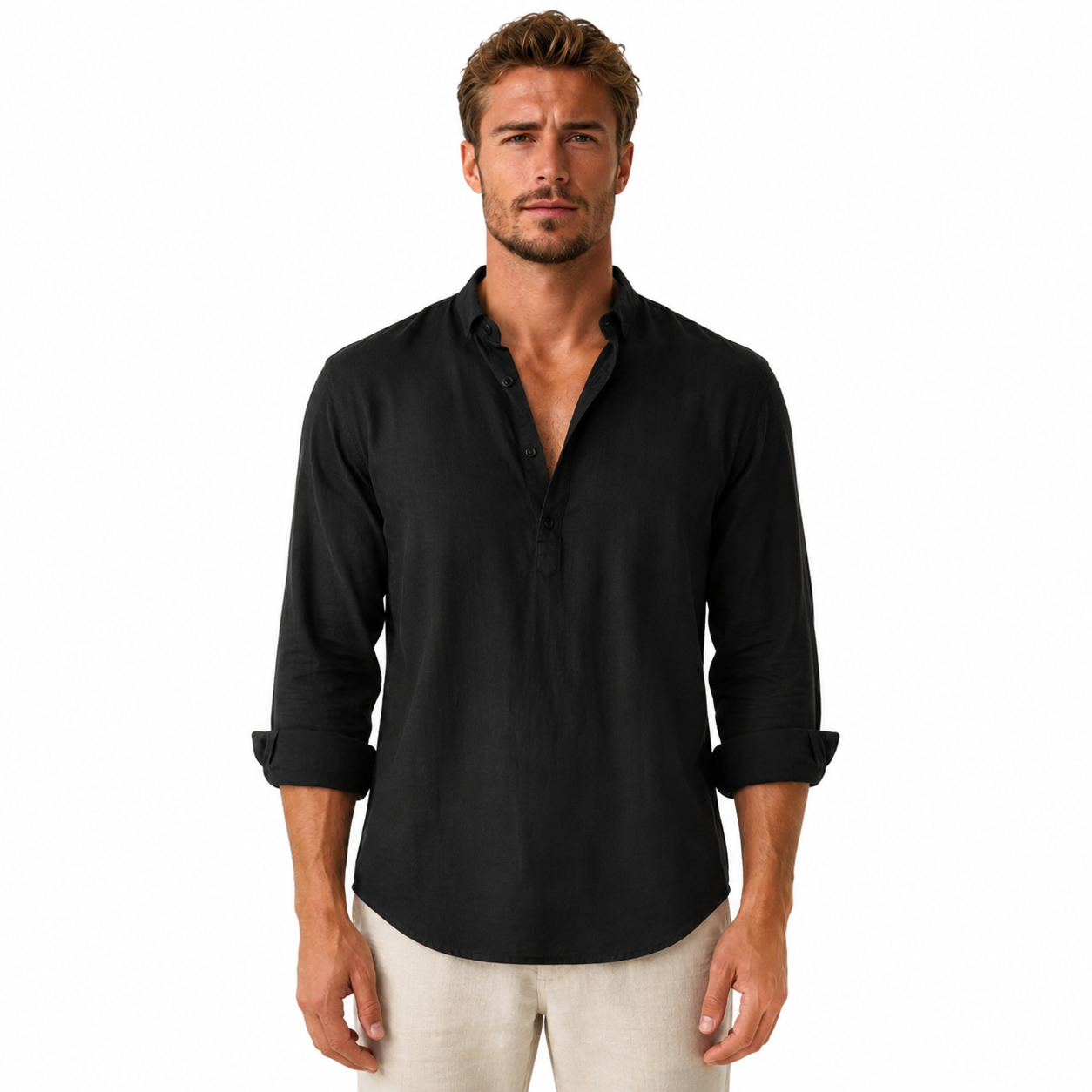 Men's Long Sleeve Casual Shirt