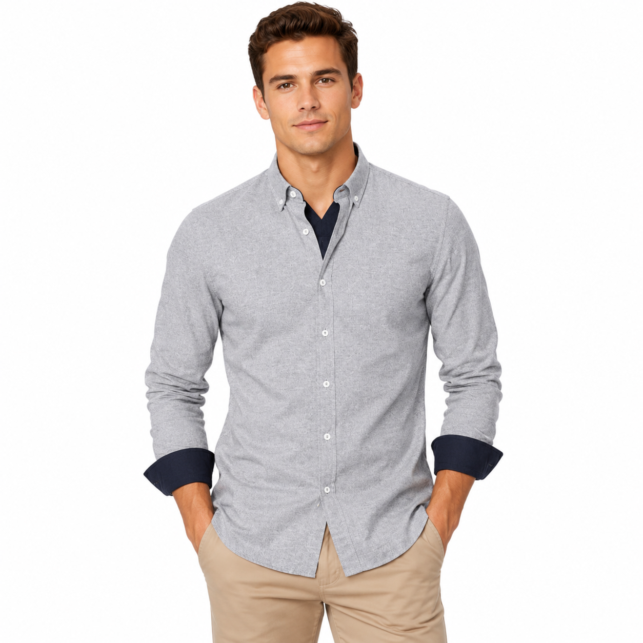 Men's Long Sleeve Comfortable Shirt