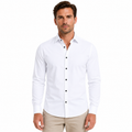 Men's Long Sleeve Elastic Shirt