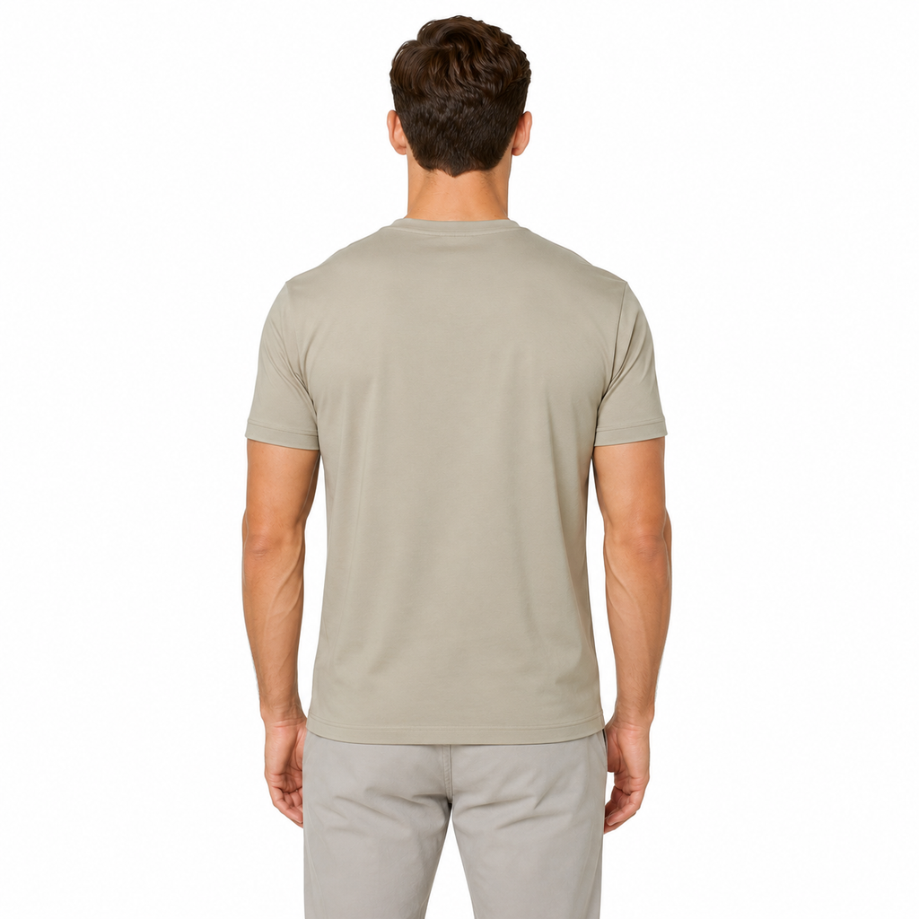Men's Short Sleeve Casual Round Neck T-Shirt