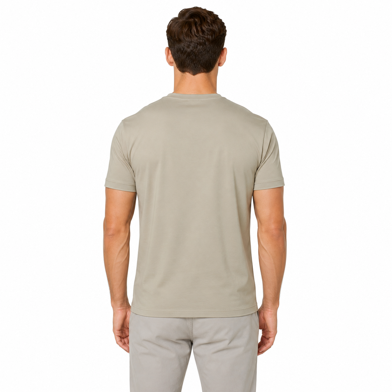 Men's Short Sleeve Casual Round Neck T-Shirt