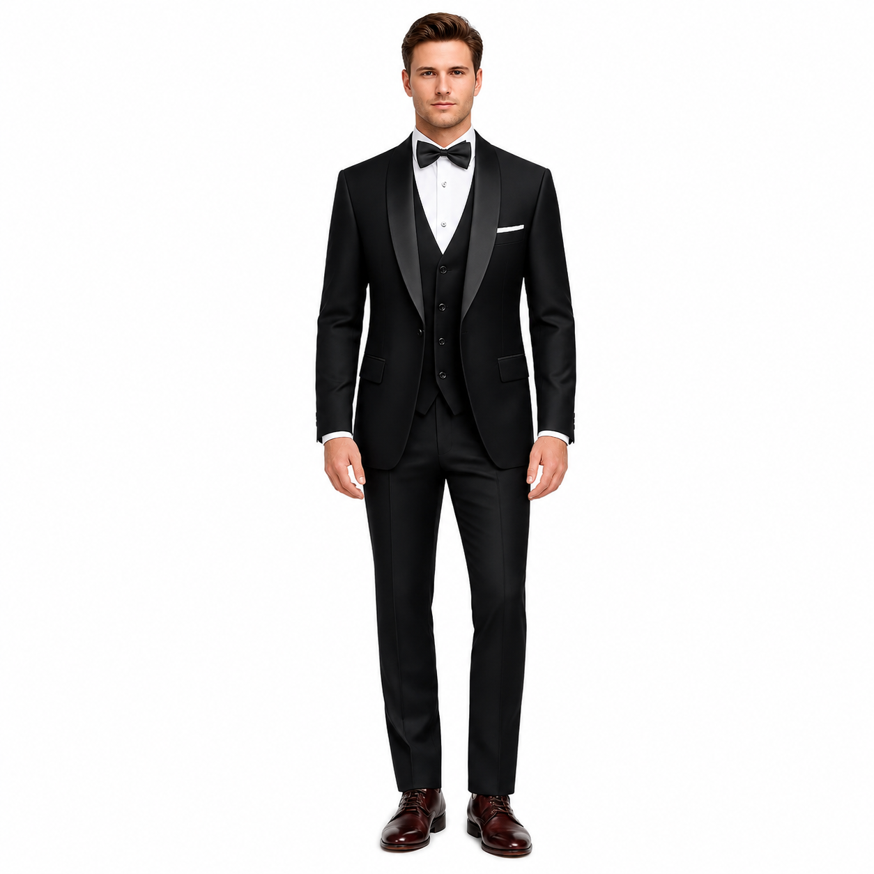 Men's Slim Fit Complete Wedding Suit
