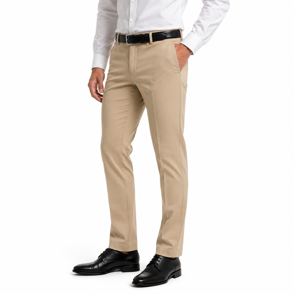 Men's Slim Fit Formal Chino Pants