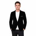 Men's Slim Fit Notched Lapel Formal Blazer Jacket