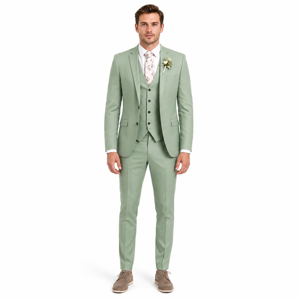 Men's Slim Fit Wedding Guest Suit