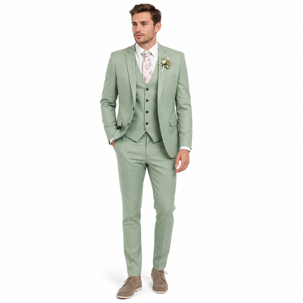 Men's Slim Fit Wedding Guest Suit