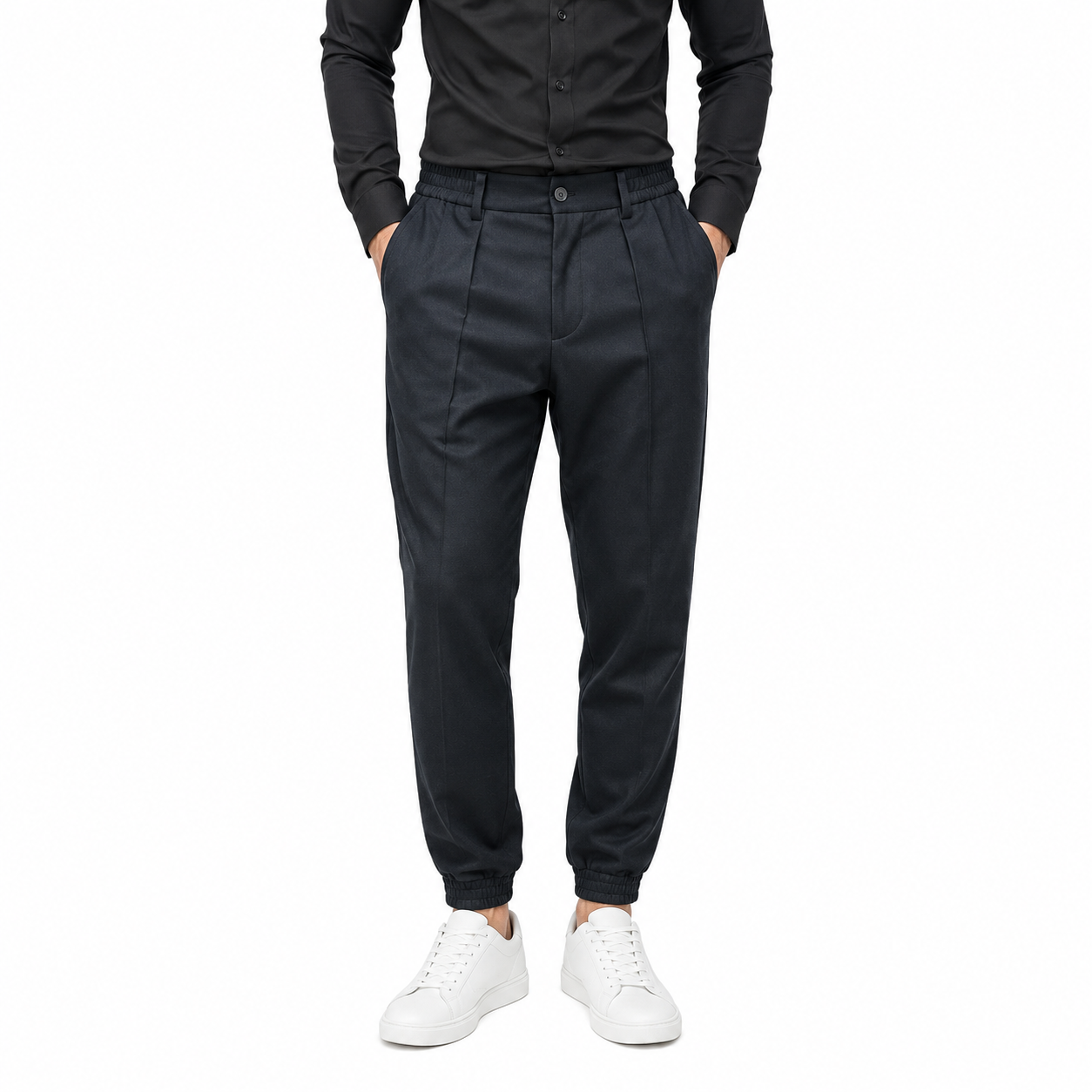 Men's Stylish Melange Long Pants