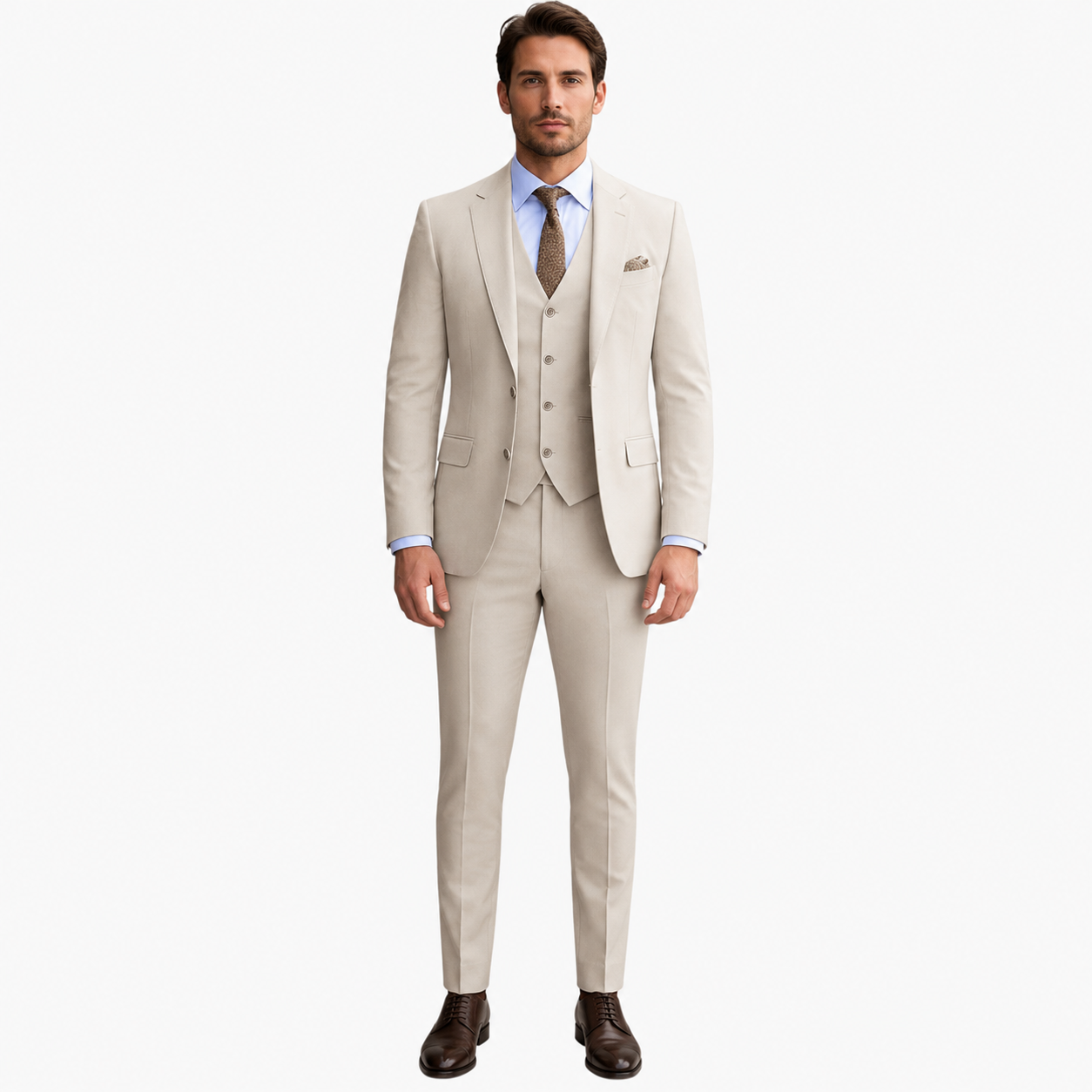 Men's Stylish Slim Fit Complete Suit