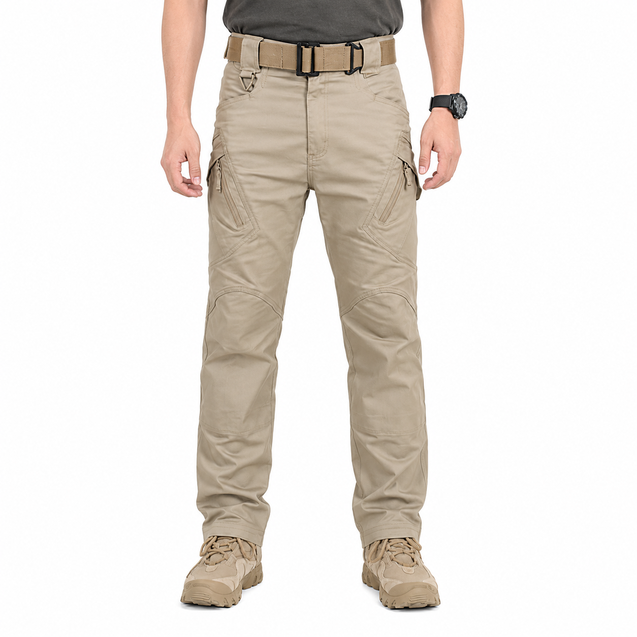 Men's Tactical Cargo Pants with Multiple Pockets