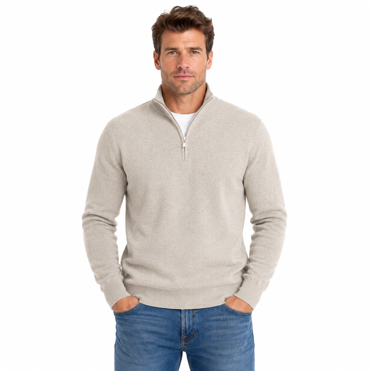 Men's Trendy Zipper Pullover