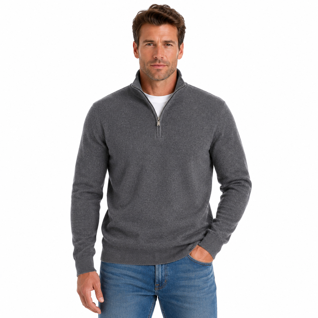 Men's Trendy Zipper Pullover