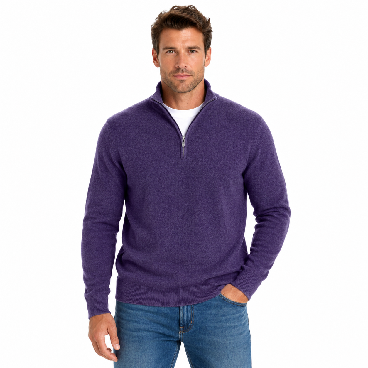 Men's Trendy Zipper Pullover