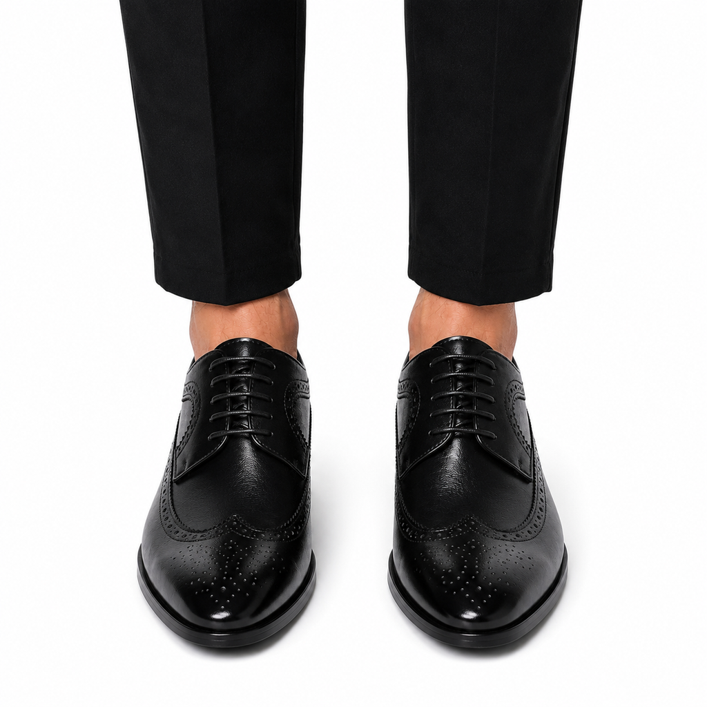 Men's Wingtip Formal Brogue Oxford Shoes