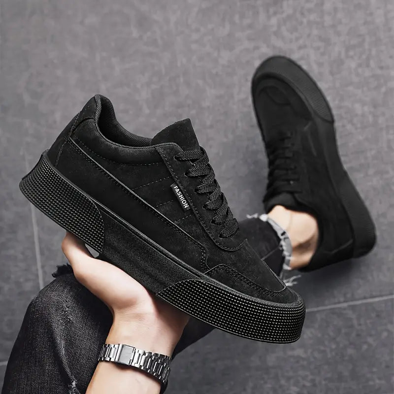 Men's Casual Low-Top Platform Sneakers