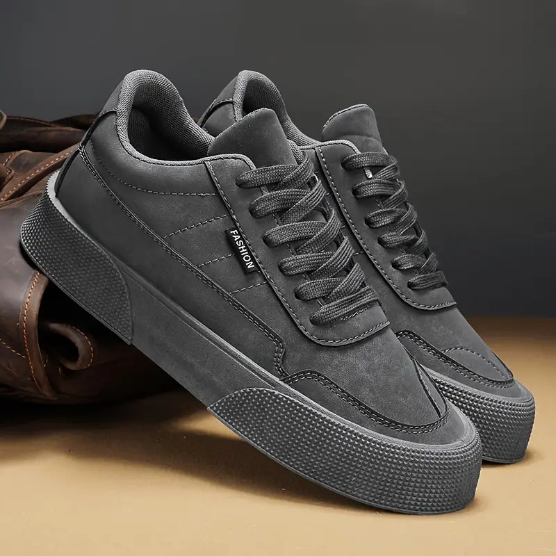 Men's Casual Low-Top Platform Sneakers