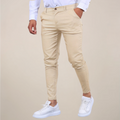 Men's Slim Fit Chino Pants for Business Casual Wear