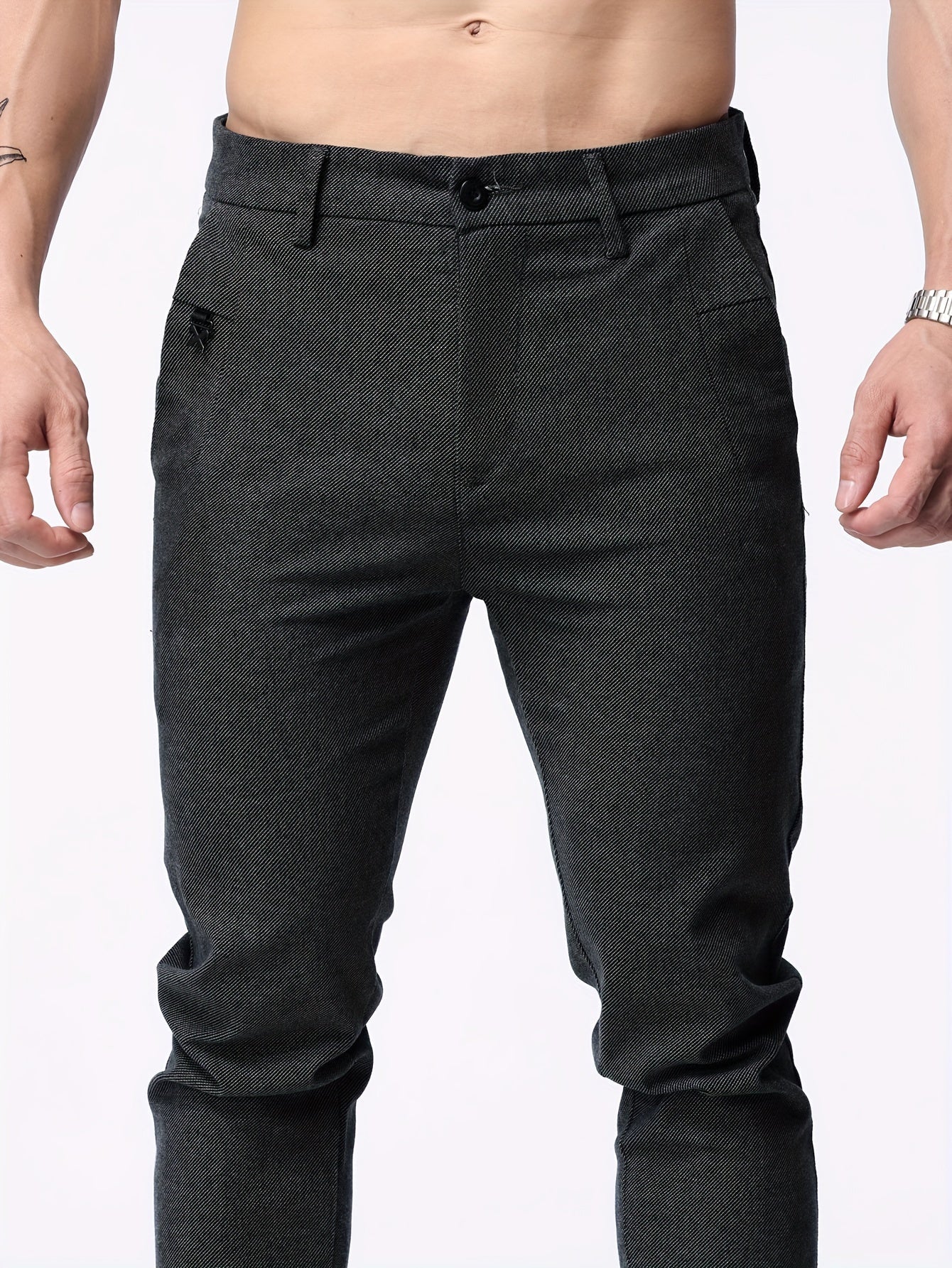Men's Slim Fit Casual Chino Pants