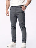 Men's Slim Fit Casual Chino Pants