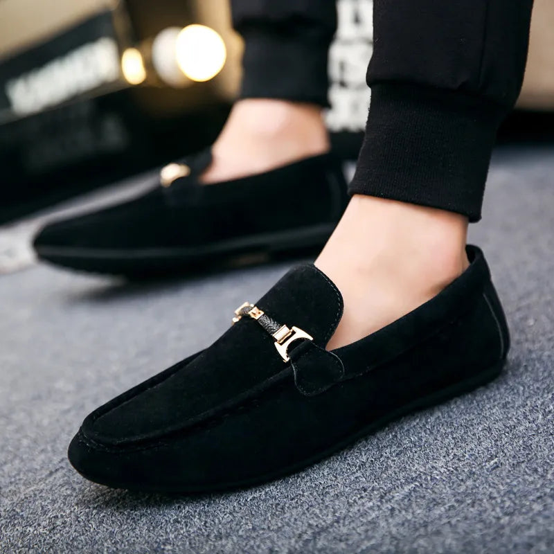 Men's Formal Slip-On Moccasin Loafers