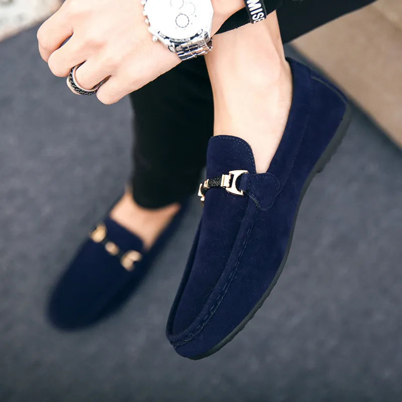Men's Formal Slip-On Moccasin Loafers
