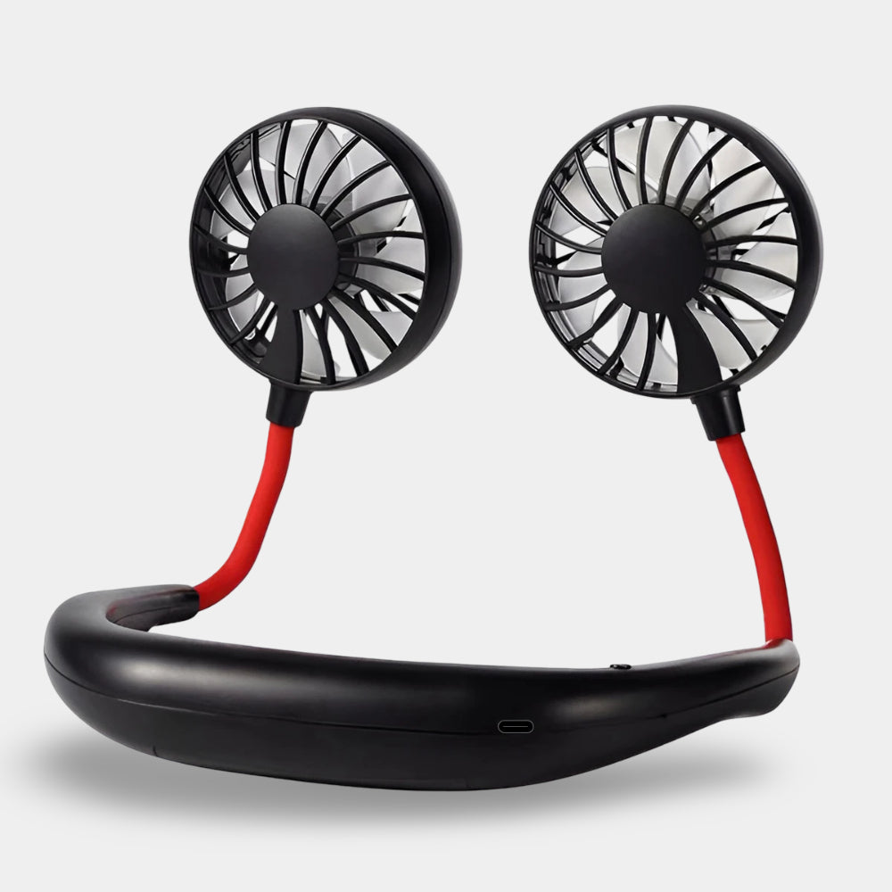 Rechargeable Hands-Free Portable Neck Fan Cooling Device