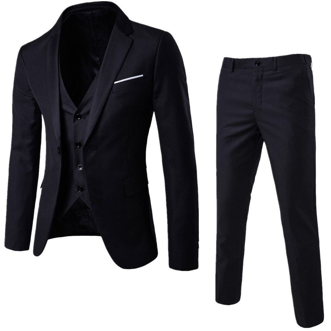 Complete Modern Wedding Guest Suit for Men