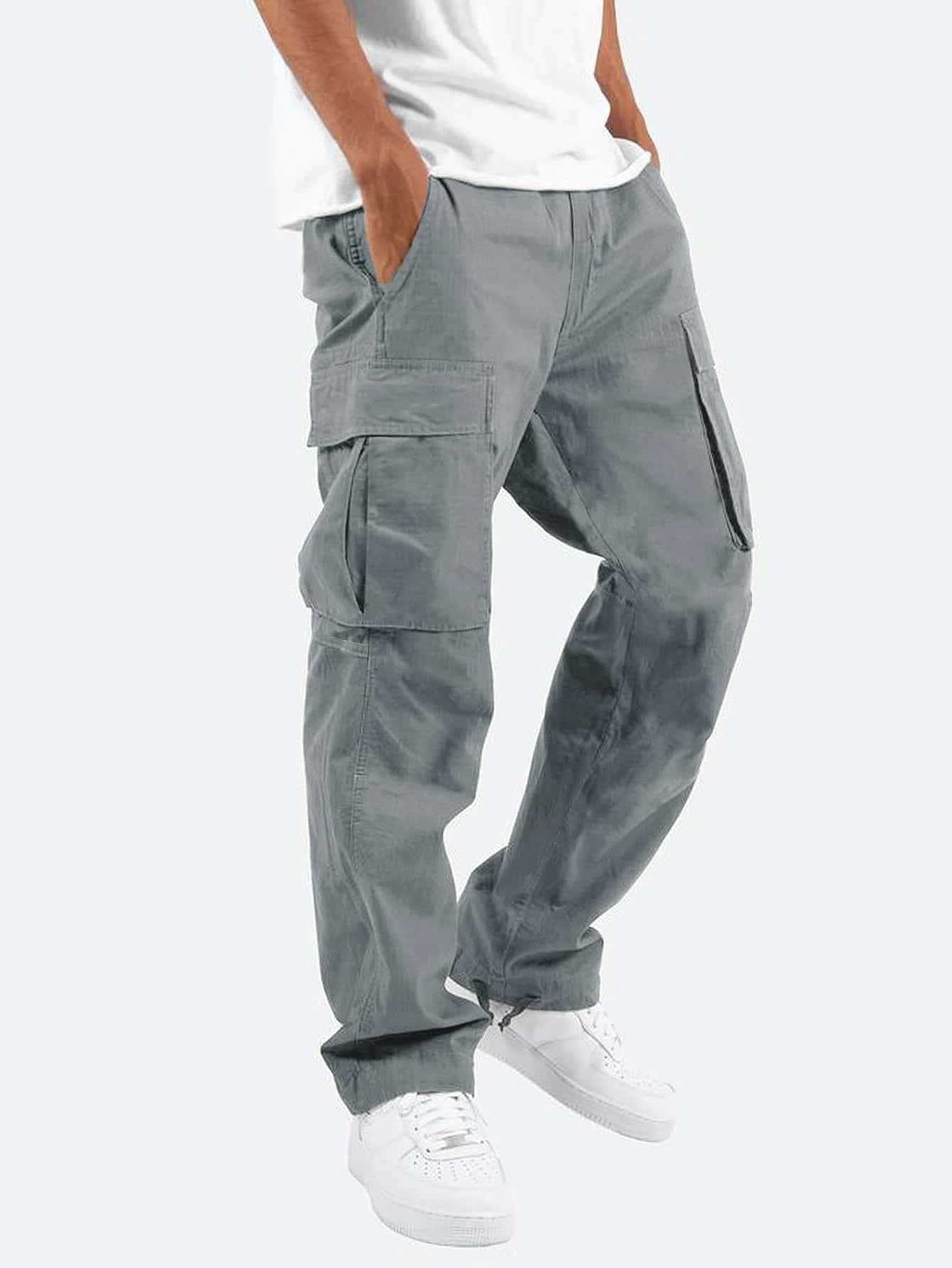 Men's Long Stretch Cargo Pants