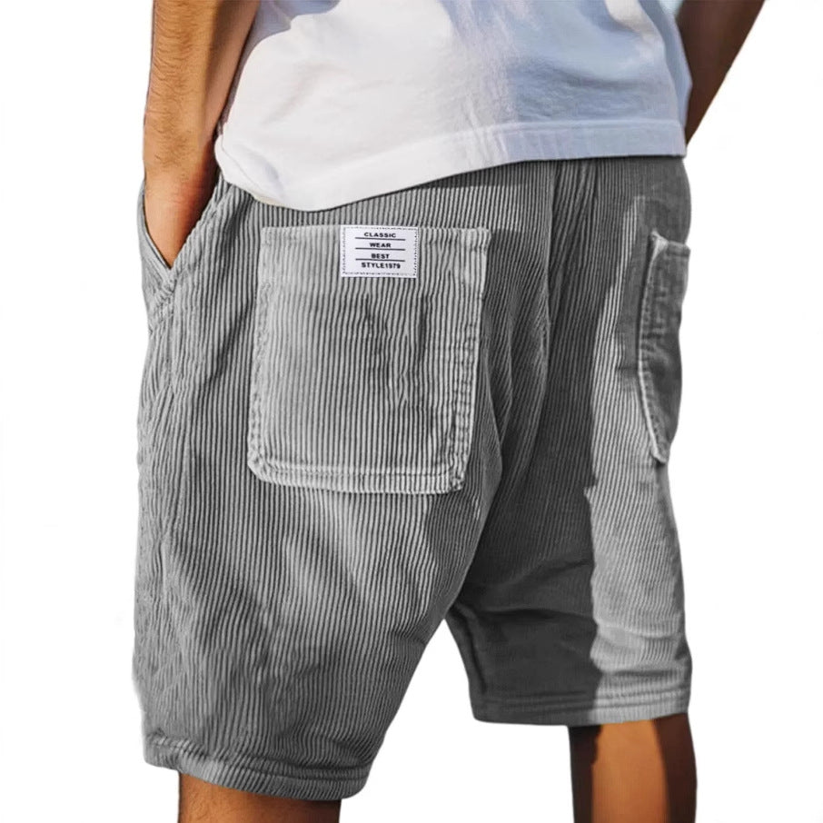 Men's Retro Loose Fit Shorts | with Pockets