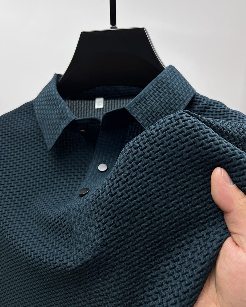 Men's Business Casual Polo Shirt | Short Sleeve